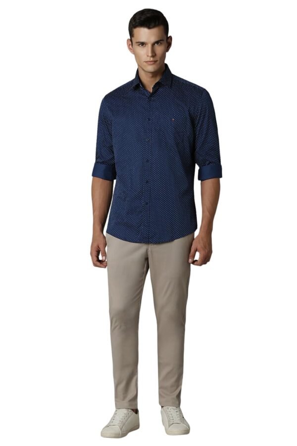 Shirt in Navy Blue Color