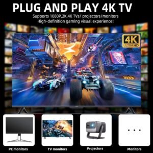 New Retro Game Console Gaming Stick with 4K HDMI Port