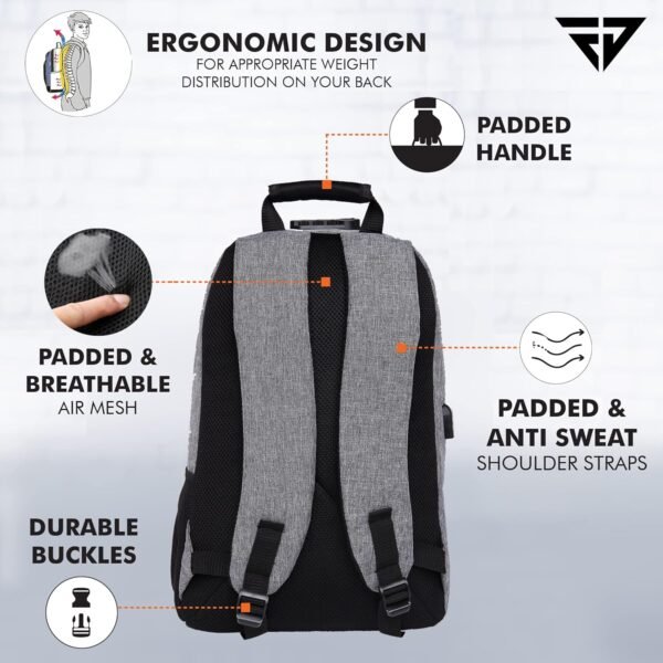 FUR JADEN Anti Number Lock Backpack Bag