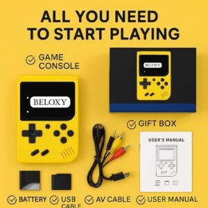 Game Box for Kids, Handheld 400 in 1 Games for Kids