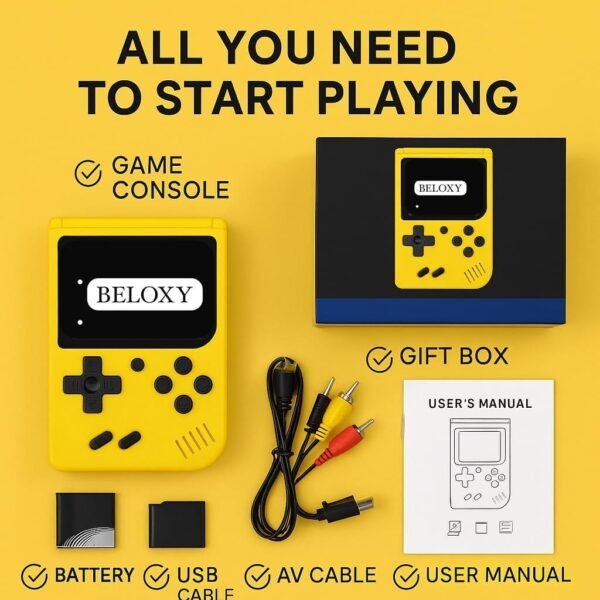 Game Box for Kids, Handheld 400 in 1 Games for Kids