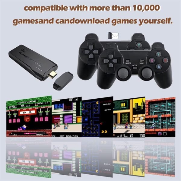 Wireless video games for TV Gaming Console by CLOUDTAIL