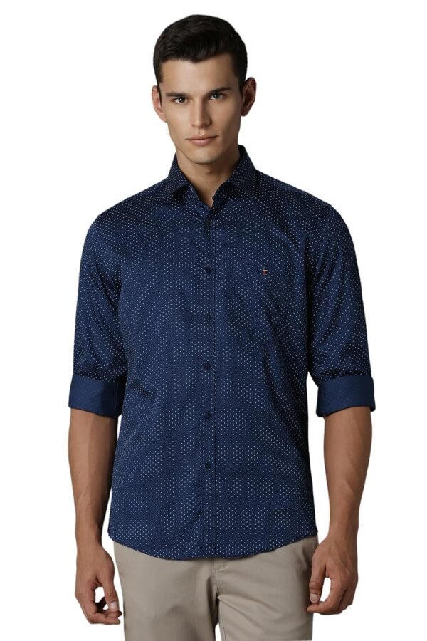 Louis Philippe Shirt for Men Cotton with Slim Fit Premium Fabric