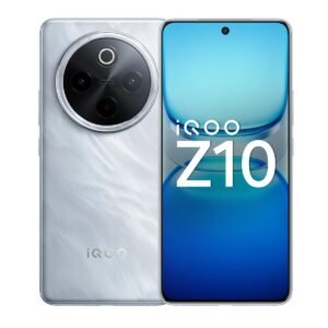iQOO Z10 Silver 5G Smartphone with, 8GB RAM, 128GB Storage