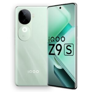 iQOO Z9s 5G (Onyx Green, 8GB RAM, 128GB Storage) | 120 Hz 3D Curved AMOLED Display | 5500 mAh Ultra-Thin Battery | Dimensity 7300 5G Processor | Sony IMX882 OIS Camera with Aura Light