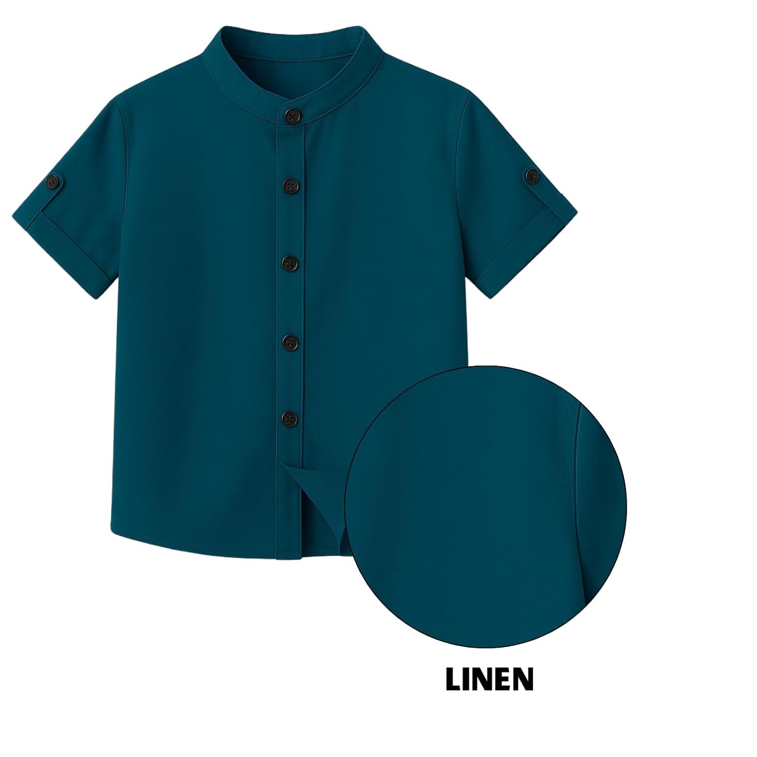 1762217664_Vikita-Enterprise-Kids-Boys-Linen-Solid-Shirt-with-Mandarin-Collared-Neck-Button-Down-Short-Sleeves-Curved-Hem-and-Ragular-Fit.jpg